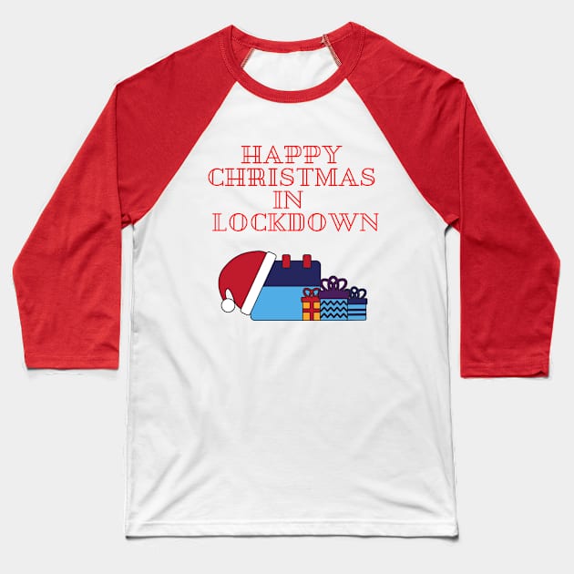 Christmas in Lockdown Baseball T-Shirt by IrenaAner